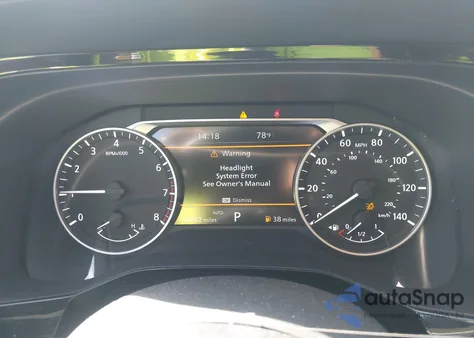 2022 Nissan Pathfinder Sl 4Wd from USA, damaged, VIN 5N1DR3CC1NC269012